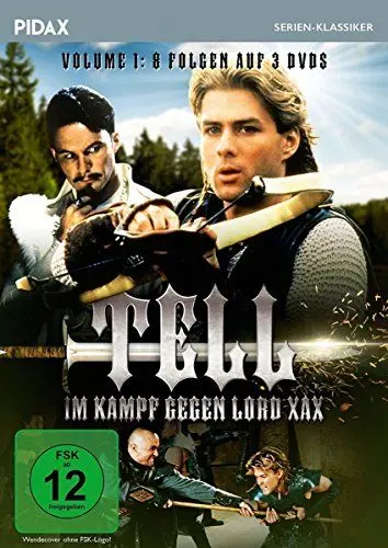 Produktbild: Tell - Im Kampf gegen Lord Xax, Vol. 1 (The Legend of William Tell) / Die ersten 8 Folgen der erfolgreichen Abenteuerserie (Pidax Serien-Klassiker) (3 DVDs)