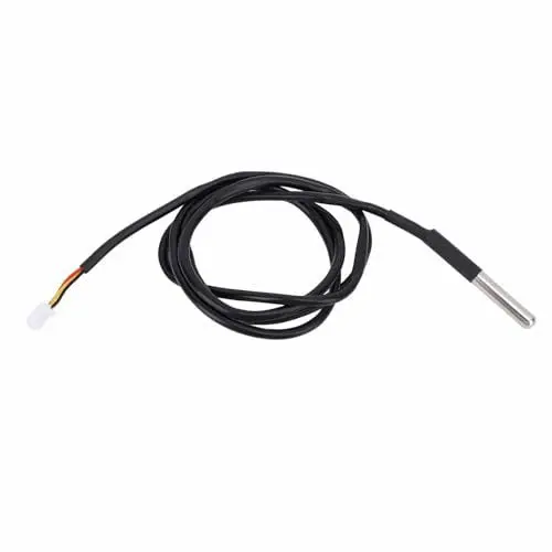 Produktbild: Temperatursensorsonde aus Edelstahl, hohe Genauigkeit, intelligente Fernüberwachung, 1 Meter Kabel zur Temperaturüberwachung, Kühlkettenmanagement