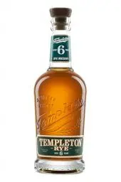 Produktbild: Templeton Rye I 6 Jahre alter Roggenwhiskey I In American Oak Flame Charred Fässern für mindestens 6 Jahre gereift I 45,75% Vol. I 700 ml