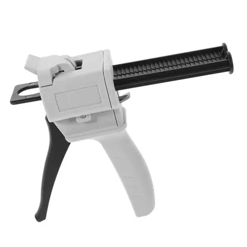 Produktbild: TEMPNAP 1Stück Präzise Dosierpistole für Komponenten Kleber Epoxid Spender Klebepistole Metallgriff für Gleichmäßige Produktmischung Langlebig Sicher