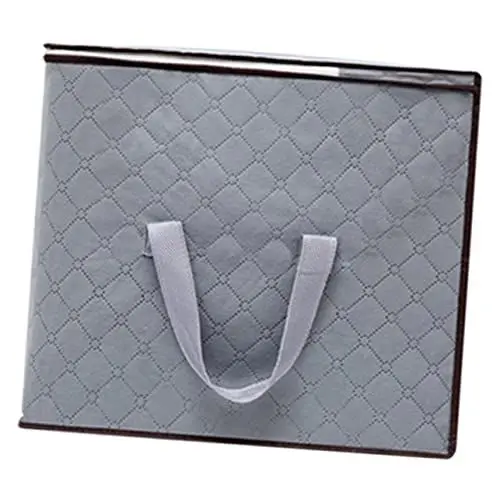 Produktbild: TEMPNAP Aufbewahrungstasche Für Kleidung 47x28x48cm Faltbar Mit Griff Aus Atmungsaktivem Stoff Für Bettdecken Und Kissen Für Saisonale Kleidung
