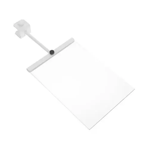Produktbild: TEMPNAP Preisschild Königlich Tischbanner Etikettenhalter Für Palettenregalschilder Doppelseitige Schilderklammern Tafelclip Einzelhandelsbedarf Marketingbedarf Schilderständer Weiß Acryl