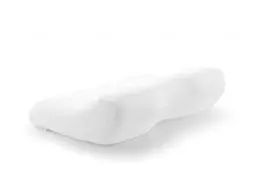 Produktbild: TEMPUR Millennium Kopfkissen Memory Foam, ergonomisches Nackenstützkissen für Rücken- und Seitenschläfer, Liegefühl fest, L (54 x 32 x 12.5/7 cm), Weiß