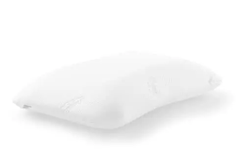 Produktbild: TEMPUR Symphony Schlafkissen Memory Foam, ergonomisches Nackenstützkissen für Rücken- und Seitenschläfer, Liegefühl fest, M (63 x 43 x 12.5 cm), Weiß