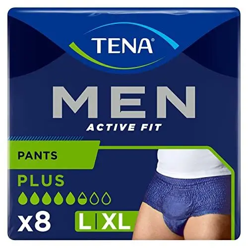 Produktbild: Tena Men Active Fit Pants Plus, L, 8 Stück