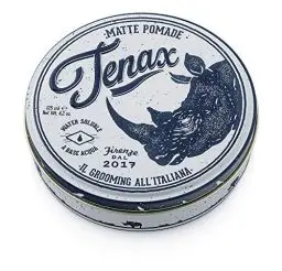 Produktbild: Tenax Ultra Strong Shine Pomade, 125 ml, wasserbasierte Pomade für Männer verleiht superfesten Halt & starken Glanz, leicht auszuwaschendes Haarwachs mit markantem Duft