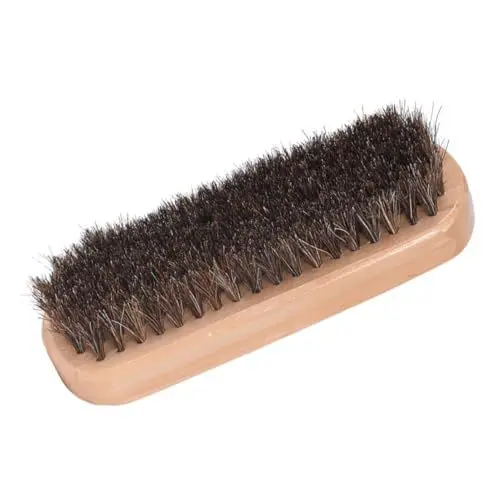Produktbild: TENDYCOCO 1Stk Schuhbürste Pflege clean daubers applikatoren Reinigungsbürste Schuhreiniger polierbürste schuhputzbürste Schuhe abwischen Werkzeug zum Polieren von Schuhen hölzern Brown