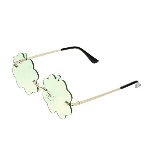 Produktbild: TENDYCOCO Lustige Sonnenbrille Requisiten Herz Es Sunes Herren Randlose Brille Party Brille Trendy Es Pc Material Geburtstagsparty Sunes Sonnenbrille