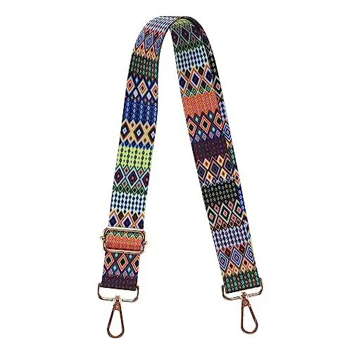 Produktbild: Ethno-Stil Einkaufstasche Crossbody Damen Cross Body Bag Breites Schulter-Accessoire