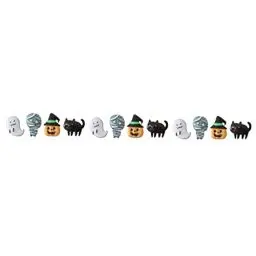 Produktbild: TENDYCOCO 3 Sätze Halloween-brosche Vintage Anstecknadeln Halloween- Halloween-kostüm Für Kinder Trendiges Dekor Einzigartige Anstecknadeln Cartoon-brosche Legierung 4 Stück * 3