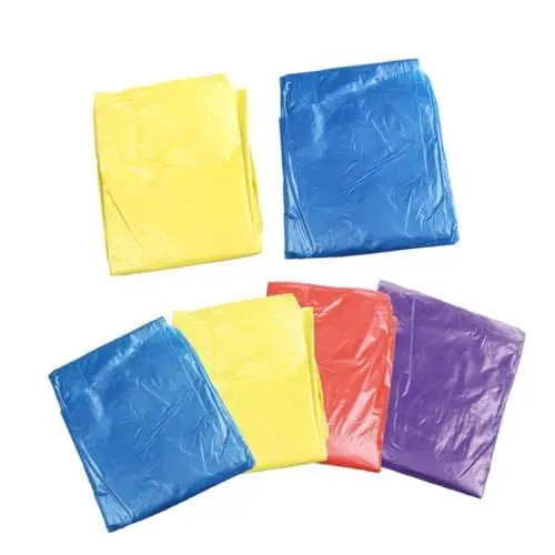 Produktbild: TENDYCOCO 6st Regenmantel Für Erwachsene Regenponchos Für Erwachsene Dicker Regenmantel Mit Kapuze Schutzanzug Faltbare Regenjacke Tragbarer Regenmantel Wimperntusche