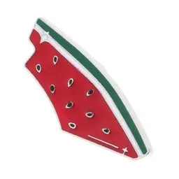 Produktbild: TENDYCOCO Brosche Zubehör Palästina-Anstecknadel Wassermelonen-Brustnadel Palästina-Flaggen-Pin Gewandkragennadel Wassermelonen-Brosche Wassermelonen-Anstecknadel Anstecknadeln Zinklegierung