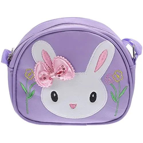 Produktbild: Handtasche Kinder MäDchen - Niedliche Schultertasche Mit Verstellbarem Gurt, Hase Design, Perfekt FüR Snacks Und Spielzeug