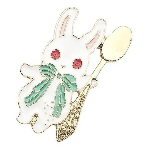Produktbild: TENDYCOCO Kaninchen Brosche Abschlussballschmuck Für Frauen Hase Für Frauen Accessoires Für Damen Hase Anstecknadel Kaninchen-dekor Anstecknadel Für Kleidung Brosche Clips Legierung