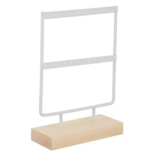 Produktbild: TENDYCOCO Schmuckständer Schmuckverkaufsständer Ohrringhalter Organizer Kleiderregal Organizer Ohrringe Organizer Für Frauen Ohrring Schaufensterständer Halskette Schmuckständer