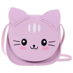 Produktbild: TENDYCOCO Umhängetasche Für Süßes Katzenzeug Handtasche Für Kleine Mädchen Handtaschen Für Kleine Mädchen Tween-girls Trendige Sachen Süße Kleine Modellieren Geldbörse Violett Kind