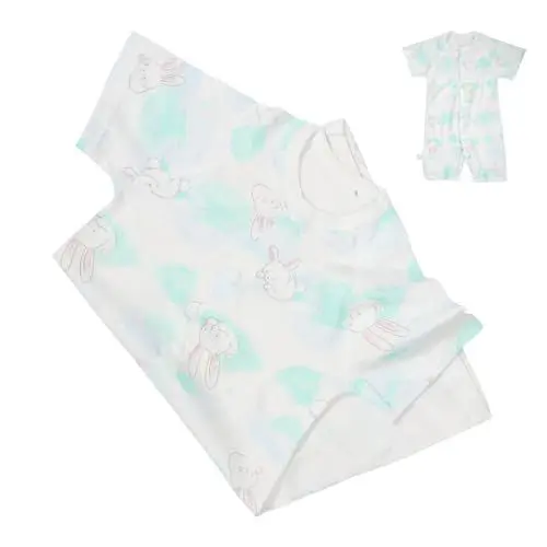 Produktbild: TENDYCOCO Baby Mädchen Strampler Babykleidung Unisex Neugeborenen Outfit Musselin Schlafanzug Kleinkind Kleidung