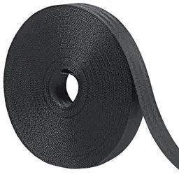 Produktbild: Tenn Well Baumbinder Pflanzenband 20m Nylon Garten Pflanzenbinder zur Anbinden Bäume, Pflanzen, Bäume, Baumstütze (Schwarz)