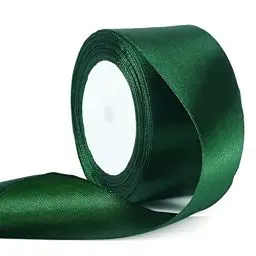 Produktbild: tenn well Geschenkband Grün 50mm, 22M Satinband Breit Geschenkband Schleifenband für Geschenkverpackung Brautstrauß Basteln Geburtstag Hochzeit Dekoration