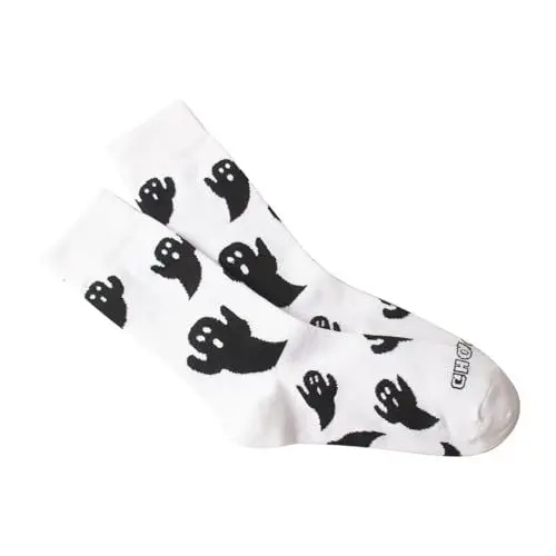 Produktbild: Tennis Socken Damen 3942 WeißE Socken Herren 4346 1 Paar elastische Socken mit -Muster für Damen, Fee, Dark Academia-Socken, Crew-Baumwollsocken, Herren Socken 4346 Baumwolle (A, One Size)