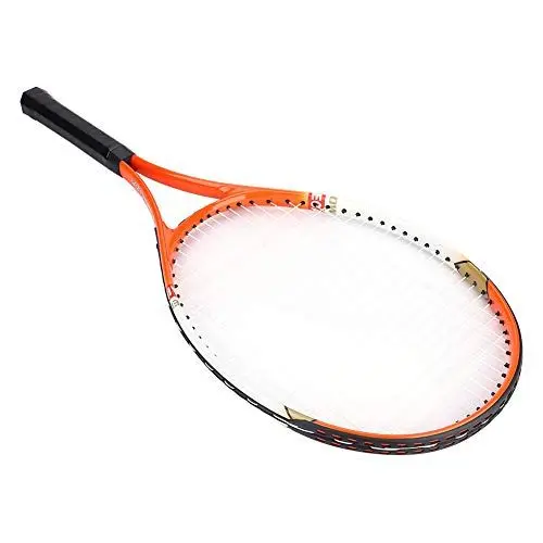 Produktbild: Tennisschläger aus Aluminiumlegierung, Tennisschläger für Anfänger, Tennisschläger aus Aluminiumlegierung, Tennisschläger, Tennisschläger aus Aluminiumlegierung (ORANGE)