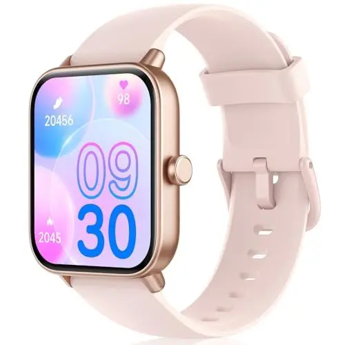 Produktbild: Tensky Smartwatch Damen Herrenmit Telefonfunktion 1.8
