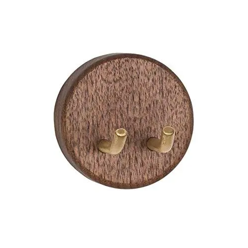 Produktbild: TentHome Haartrocknerhalter Magnetische Aufhänger Haartrockner Wandhalterung für Dyson Supersonic, Diffusor und zwei Düsen, Kabelsteckerhalter Netzstecker Schnurhalter (Netzsteckerhalter, Walnussholz)