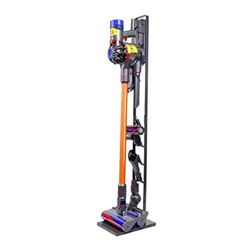 Produktbild: TentHome Zubehör Halterung für Dyson Staubsauger Halterung Halter Organizer Metall Freistehender Universal Ständer für Dyson V6 V7 V8 V10 V11 DC58 DC59 DC62 DC74 (Grau)