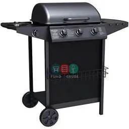 Produktbild: tepro 3196 Gasgrill Hampton 3-Brenner mit Seitenkocher