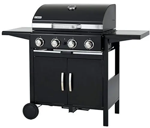 Produktbild: tepro Gasgrill Mayfield 4, 4 Edelstahl-Brenner je ca. 3 kW, Grillfläche: ca. 58 x 44 cm