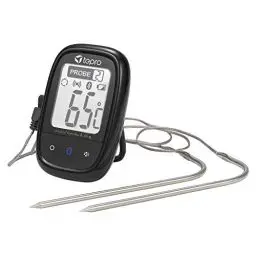 Produktbild: tepro Grillzubehör Bluetooth-Grillthermometer mit App für Android und iOS, Messbereich von 0°C bis 300°C