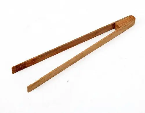 Produktbild: tepro Grillzubehör Holzzange zum Grillen, Länge: ca. 42 cm
