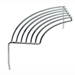 Produktbild: tepro Grillzubehör Warmhalteroste 2er-Set, zum Einhängen 57 cm Ø, Fläche je ca. 34,6 x 14,7 cm