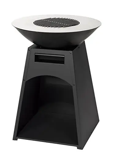 Produktbild: tepro Plancha Säulengrill Waco, Grillrost ca. 30 cm Ø, Silber