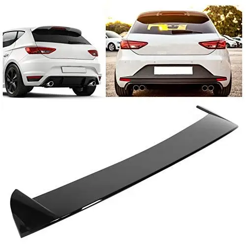 Produktbild: Terisass Heckspoiler Protector Lip Fit für Sitz 5F Mk3 5-Türer 2013-2020 Schwarz glänzend