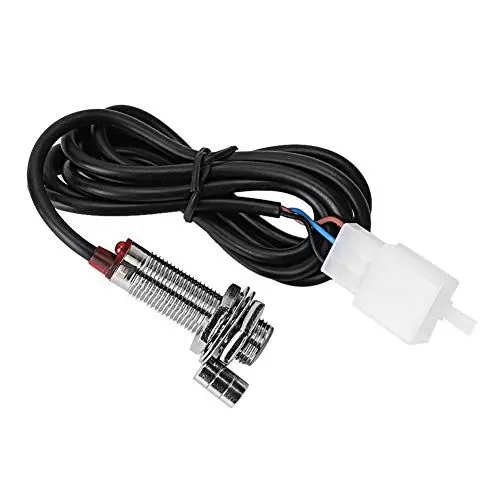 Produktbild: Terisass Kilometerzähler Sensor Kabel 33,7 Zoll Auto Fahrzeug Kilometerzähler Sensor Kabel mit 3 Magneten für Motorrad Drehzahlmesser Digital Tacho