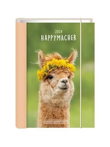 Produktbild: Terminplaner 2024 Happymacher: Terminplaner Hardcover
