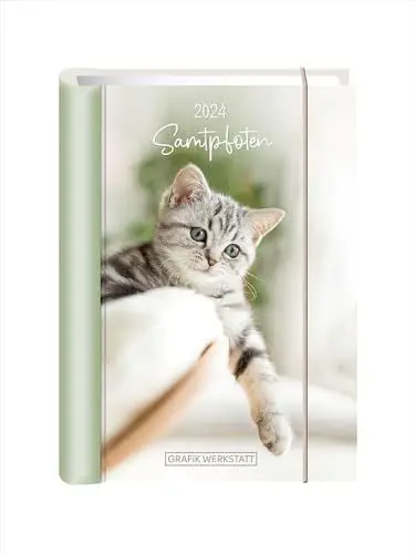 Produktbild: Terminplaner 2024 Samtpfoten: Terminplaner Hardcover