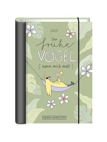 Produktbild: Terminplaner 2025 Der frühe Vogel: Terminplaner Hardcover
