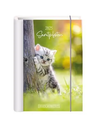 Produktbild: Terminplaner 2025 Samtpfoten: Terminplaner Hardcover