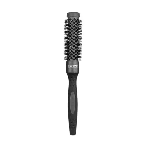 Produktbild: Termix Evolution Plus. Professionelle, thermische Rundhaarbürste mit Keramikrohr für den Friseursalon. Speziell für dickes und hartes Haar. Afroamerikanisches Haar. Durchmesser: 23 cm. Ø23