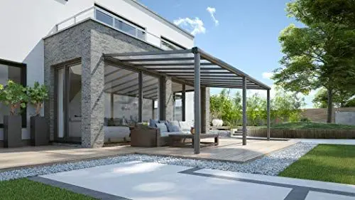Produktbild: Gardendreams Terrassenüberdachung Compact Line 6040x3000mm anthrazit