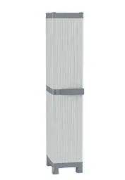 Produktbild: Terry, Base 2350 Uw, Schrank mit einer Tür und 6 Einhängekörben, für innen und außen - 35x43,8x181,8 cm