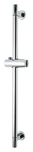 Produktbild: tesa SPAA Duschstange, verchromt, Duschkopfhalter höhenverstellbar, inkl. Klebelösung, Länge der Stange: 655mm
