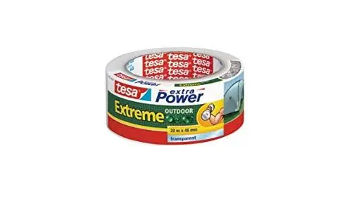 Produktbild: tesa Extreme Outdoor 56395-0-0 Gewebeklebeband extra Power, Durchsichtig, 20 m x 48 mm