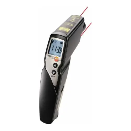 Produktbild: testo 830-T4 Infrarot-Thermometer Optik 30:1-30 - +400 °C Kontaktmessung