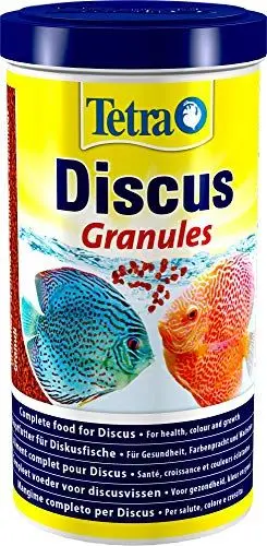 Produktbild: Tetra Discus Granules - Fischfutter für alle Diskusfische, fördert Gesundheit, Farbenpracht und Wachstum, 1 L Dose