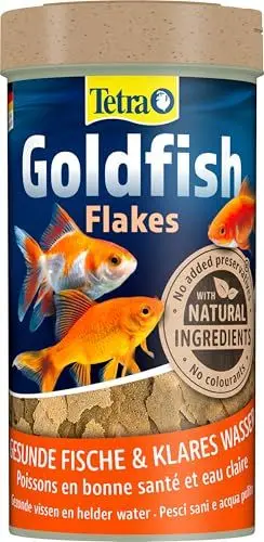 Produktbild: Tetra Goldfish Flakes - Flocken-Fischfutter für alle Goldfische und andere Kaltwasserfische, 250 ml Dose