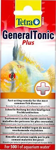 Produktbild: Tetra Medica GeneralTonic Plus - hilft bei Fischkrankheiten wie z.B. Flossenfäule und Flossenfraß, für alle Süßwasserzierfische, 20 ml