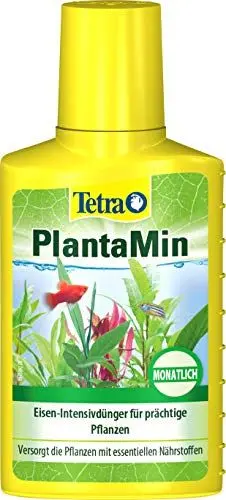 Produktbild: Tetra PlantaMin Universaldünger - flüssiger Eisen-Intensivdünger für prächtige und gesunde Wasserpflanzen im Aquarium, monatliche Anwendung, 250 ml
